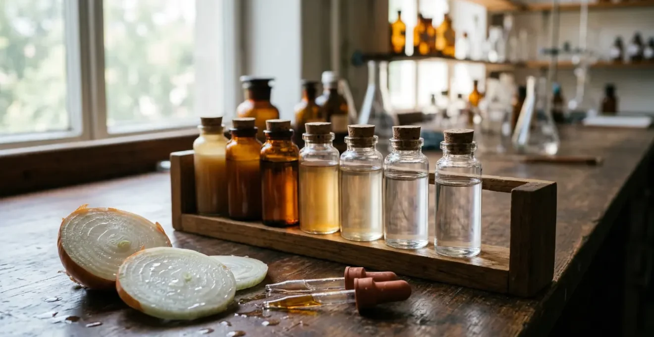 Concept visuel de la loi de similitude en homéopathie avec dilutions progressives